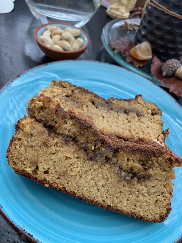 PALEO PUMPKIN CINNAMON SWIRL BREAD